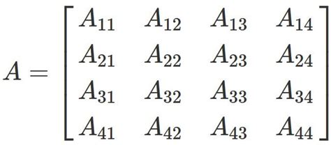 Determinant of a 4x4 matrix - SEMATH INFO