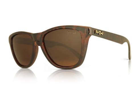 Tortoise Brown Polarized Sunglasses - Amber Lens - Far Out Sunglasses