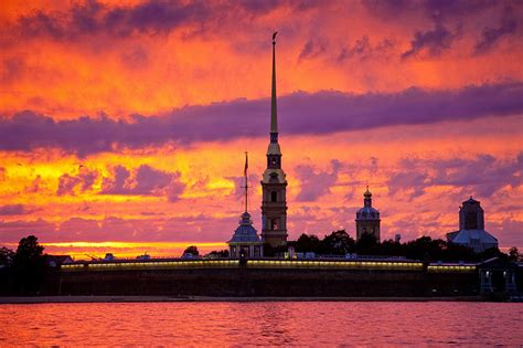 The Peter and Paul Fortress in St. Petersburg, Russia