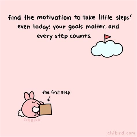 It doesn’t feel realistic to chase after goals... - chibird