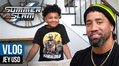 Jey Uso’s son predicts Tribal Combat: WWE SummerSlam 2023 Vlog - YouTube