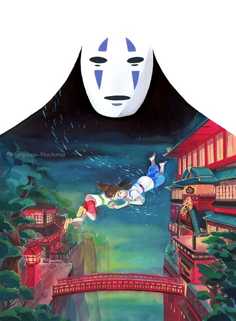 Spirited Away - Studio Ghibli Fan Art (39484894) - Fanpop