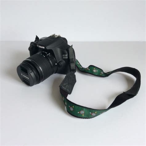 Personalised DIY camera strap | The Crafty Gentleman