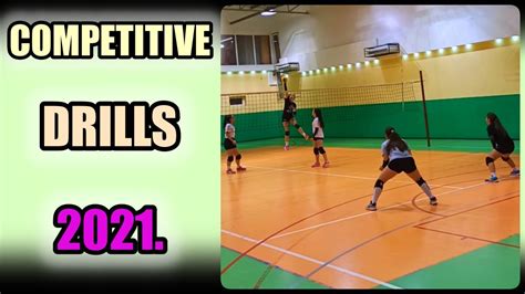 BEST VOLLEYBALL TRAINING (2021) | 6 Competitive Drills - YouTube