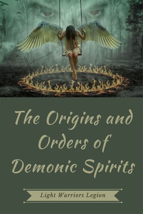 The Origins and Orders of Demonic Spirits | Demon, Wicca witchcraft, Spirit