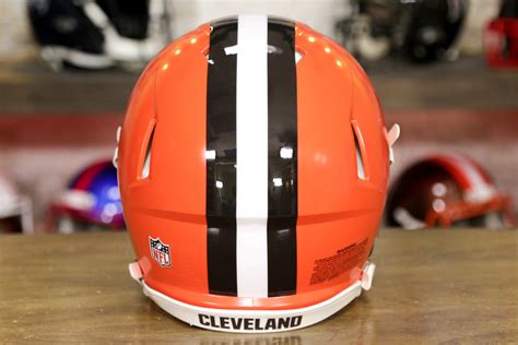 Cleveland Browns Riddell Speed Authentic Helmet – Green Gridiron, Inc.