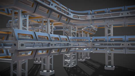 Sci-Fi Structure - Buy Royalty Free 3D model by Giimann [846afd8 ...