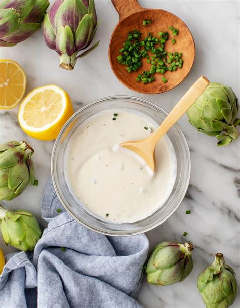 Artichoke Dipping Sauce Recipe - Love and Lemons