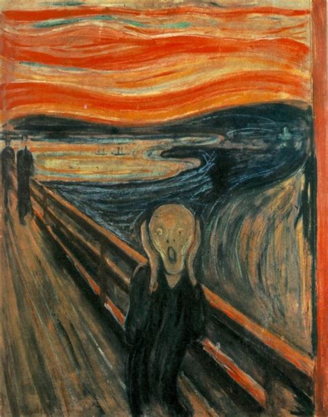 Geocuration: Horror Painting: The Scream by Edvard Munch