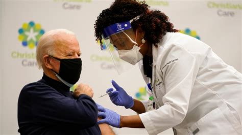 COVID vaccine: Joe Biden receives first dose of coronavirus vaccine