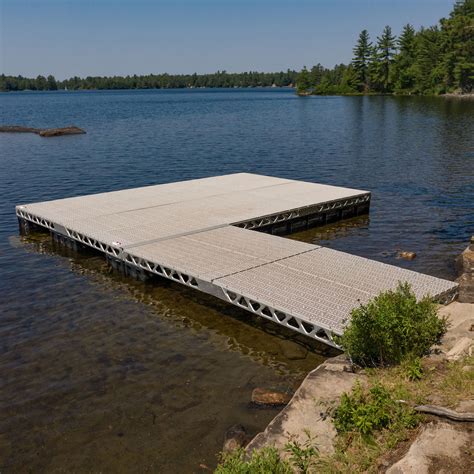 8’x16′ Complete Floating Dock Kit | CanadaDocks