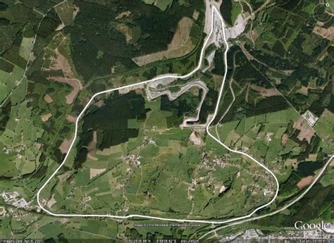 Circuit Spa Francorchamps - Old and new © Google maps. | Racing circuit, Vintage racing, Circuit