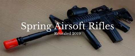 Best Spring Airsoft Rifle of 2019 Revealed | Knives Deal