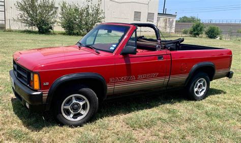 Convertible Pickup: 1989 Dodge Dakota Sport | Barn Finds