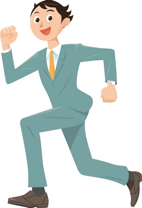 OnlineLabels Clip Art - Running Man (#2)