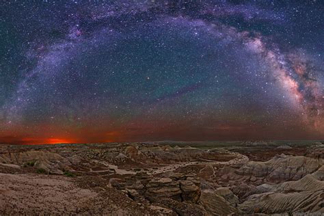 Painted Desert Milky Way Arch | Petrified Forest | Wally Pacholka ...