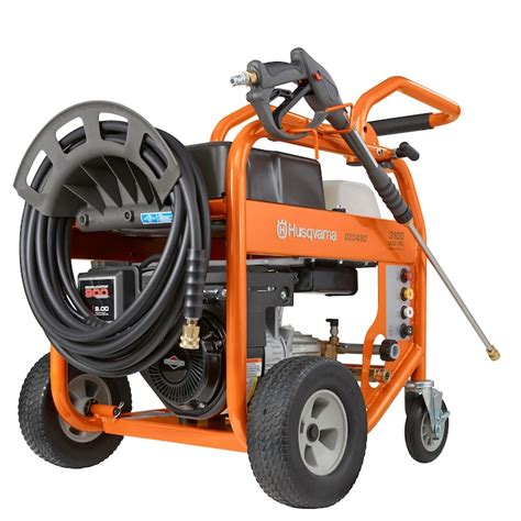 Husqvarna 3100-PSI 2.8-GPM Cold Water Gas Pressure Washer with Briggs & Stratton CARB in the Gas ...