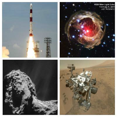 Space exploration in 2014: A year of achievements and discoveries