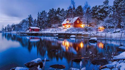 Beautiful Sweden Landscape | Địa điểm đẹp, Mùa đông, Winter wonderland