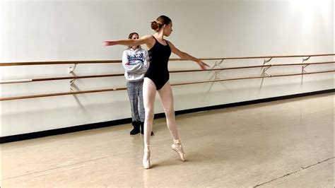 My ballet lesson | Dancing on pointe - Karolina Protsenko - YouTube