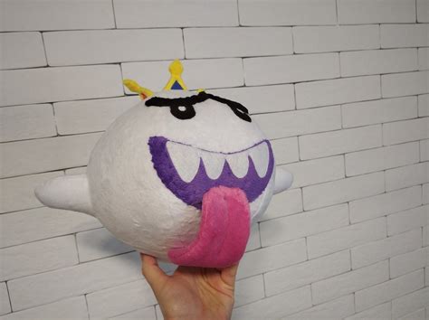 King Boo Plush Toy . Custom Plush Inspired by King Boo From - Etsy