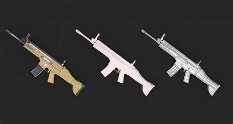 ArtStation - Fn Scar Gun | Resources