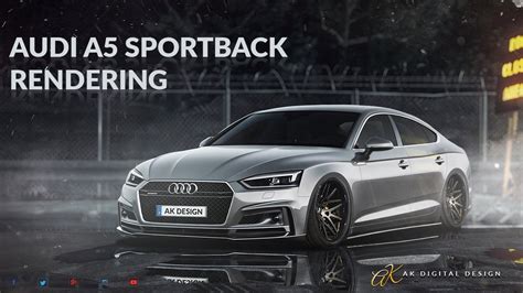 Audi A5 Sportback Modified | Virtual Tuning - YouTube