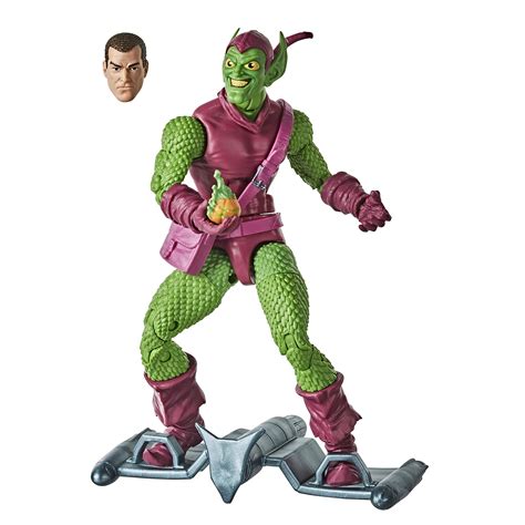 Spider-Man Hasbro Marvel Legends Series 6-inch Collectible Green Goblin ...