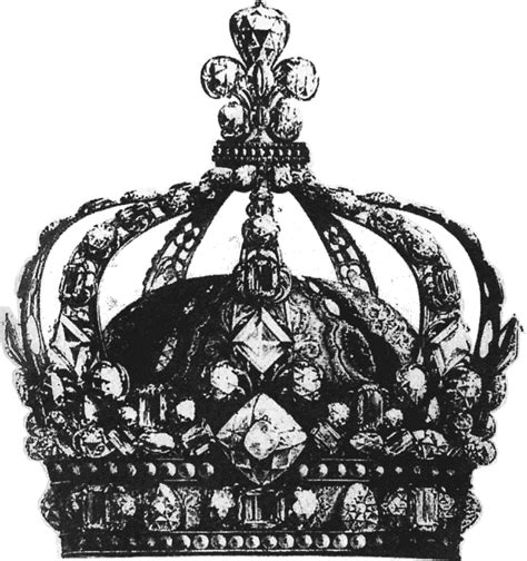 King Crown Logo Black Background