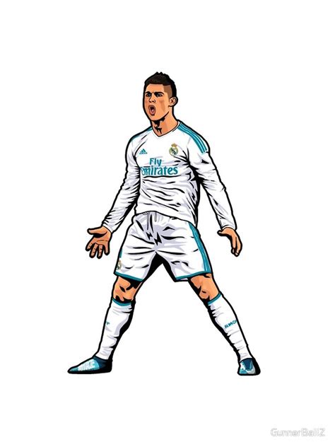 Ronaldo Cartoon Drawing at GetDrawings | Free download