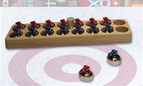 The Premiere 8ft. Mahogany | Cool Curling Game Tables