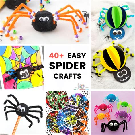 Easy Spider Crafts for Kids to Make - Arty Crafty Kids