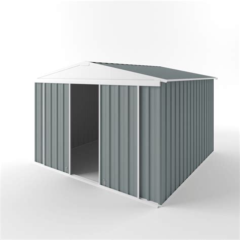 Gable Slider Garden Shed 3m (w) x 3m (d) x 2.1m (h) - Contemporary in ...