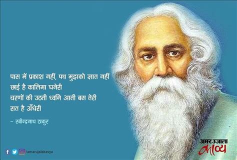 Rabindranath Tagore Death Best Poems In Hindi - Amar Ujala Kavya ...