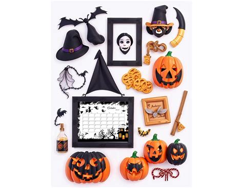 EDITABLE & FILLABLE October 2023 Calendar Halloween Happy - Etsy