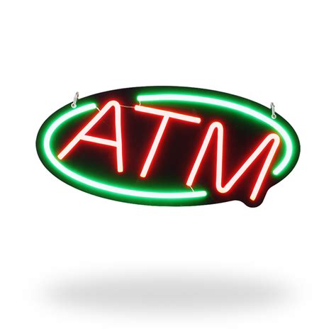 Ultra Bright LED ATM Sign-Red