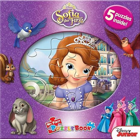 Disney Sofia the First My First Puzzle Book: Phidal Publishing Inc ...