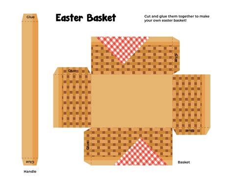 Easter Basket Template