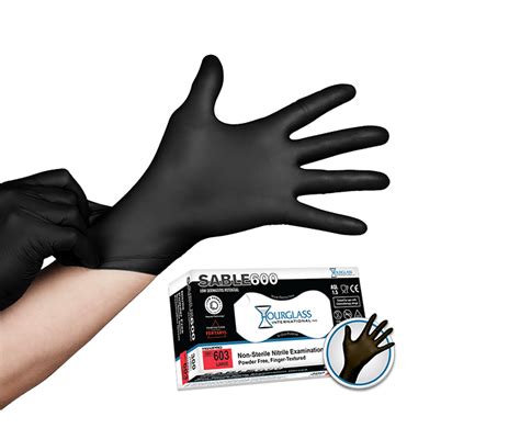 Black Nitrile Gloves - GardenTap