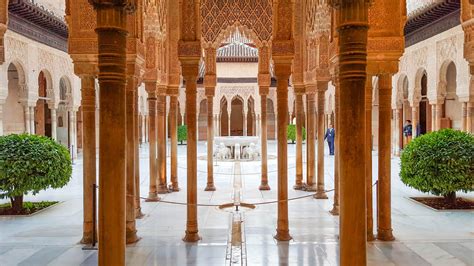 Exploring The Alhambra Palace And Fortress In Granada, Spain
