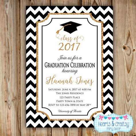 Examples of Graduation Invitation - Format, Sample | Examples