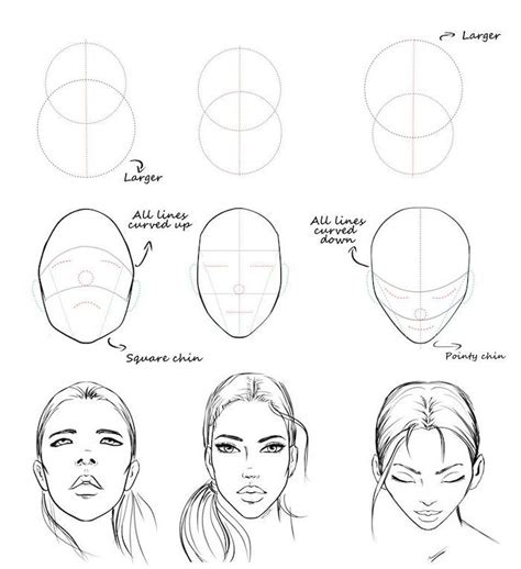 How to Draw a Perfect Face Tutorial - Acurt1967 Freples