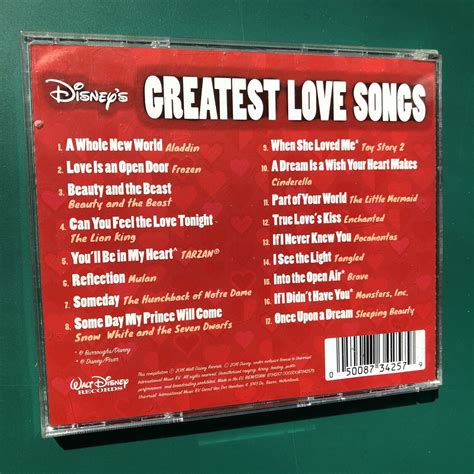 Disney GREATEST LOVE SONGS Film Soundtracks CD Mulan • Aladdin • Frozen • Tarzan 50087342579 | eBay