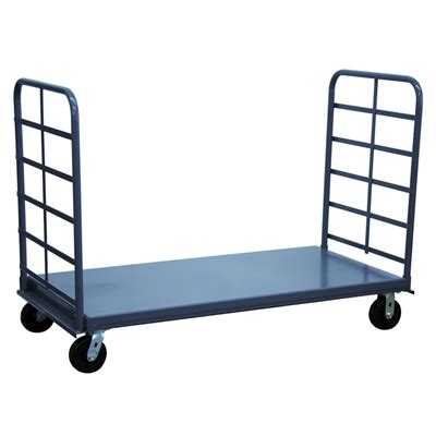 Heavy Duty Flatbed Cart | Twin Handle Platform Cart
