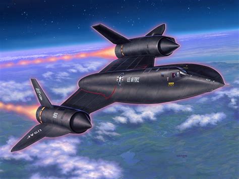 Lockheed SR-71 Blackbird (Stu Shepherd) | Sr 71 blackbird, Sr 71, Black ...