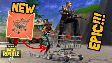 *NEW* SHOPPING CART EPIC GAMEPLAY! - Fortnite Funny Fails & Epic Wins ...