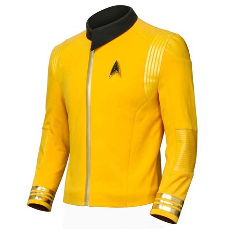 Star Trek Discovery Captain Christopher Pike Cosplay Jacket Badge Uniform