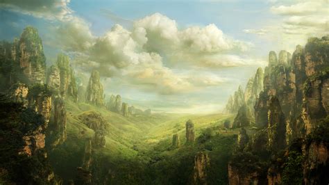 🔥 [150+] Fantasy Landscape Wallpapers | WallpaperSafari