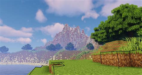 Minecraft landscape by realisticpine64 on DeviantArt