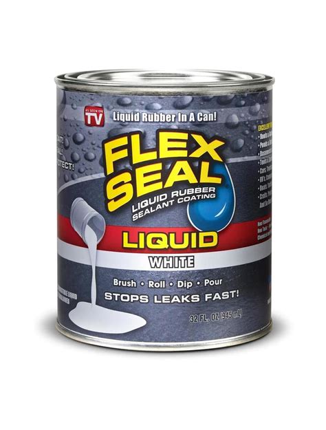 Flex Seal Liquid White 32oz